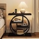 preview thumbnail 12 of 60, Small 3-tier Living Room End Tables And Side Tables with Metal Frame