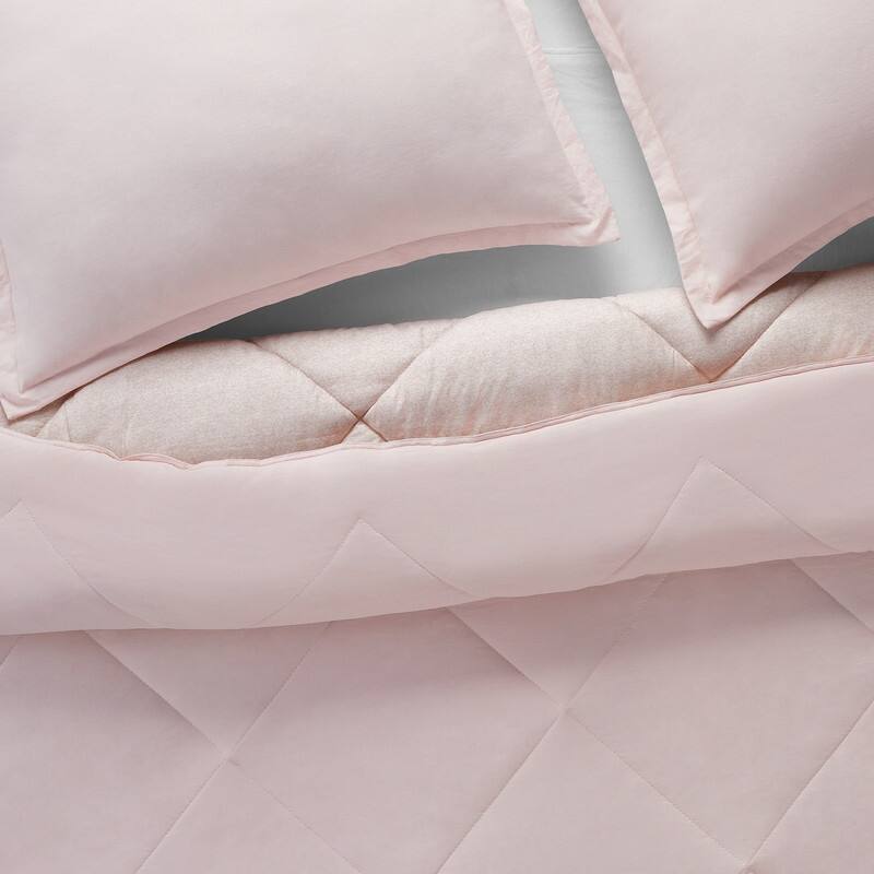 Serta Supersoft Cooling Bed Set, Reversible Comforter Set