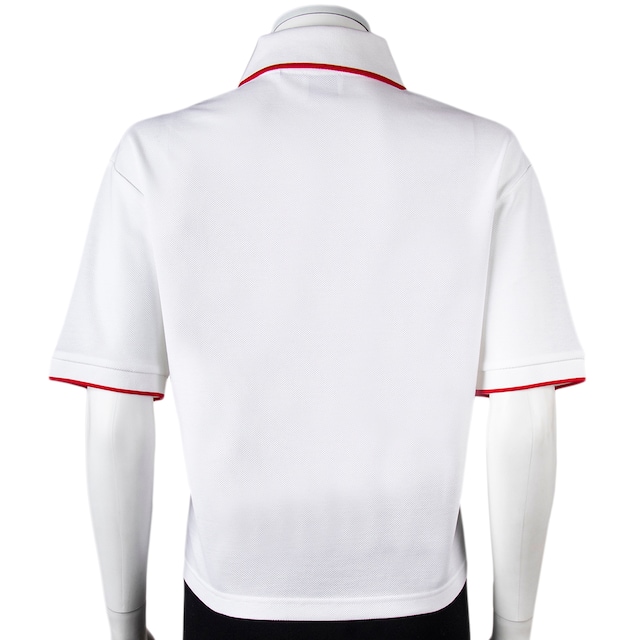 Burberry Hazelton Cropped Polo Shirt