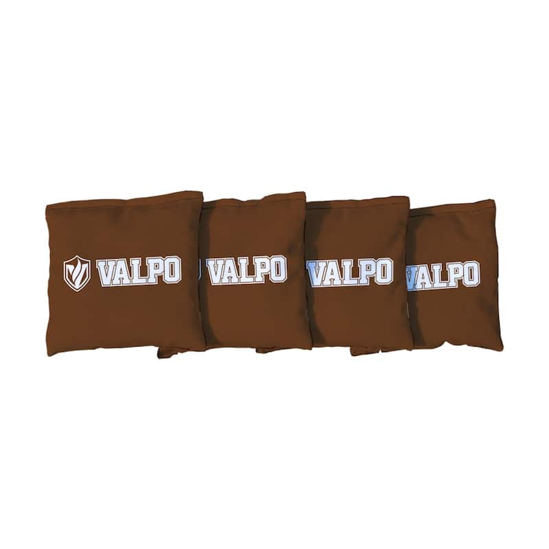 Valparaiso University Brown Cornhole Bags - Corn Filled
