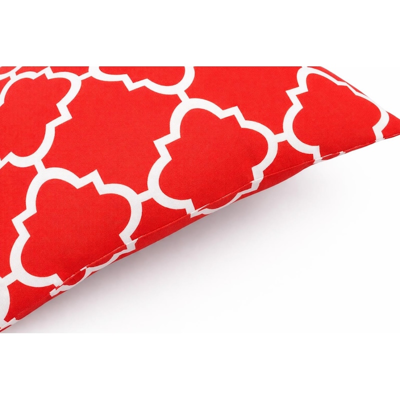 2 Pack Outdoor Throw Pillows, Waterproof & Fade-Resistant Patio Cushions - Soft & Comfortable Decorative Pillow Covers (18x18")