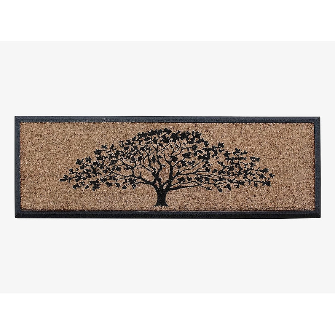 A1hc Welcome Markham Border Double Extra Large 30 in. x 48 in. Coir Door Mat