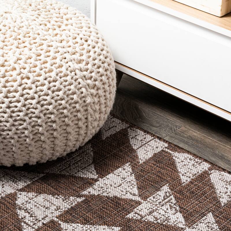 JONATHAN Y Marokko Modern Tribal Geometric Indoor/Outdoor Area Rug