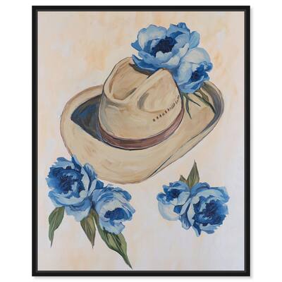 Brimming Blues I Canvas by Art Remedy