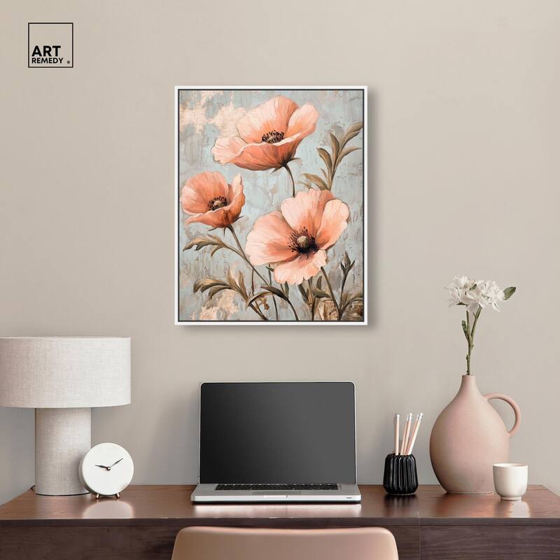 Artistic Blooms Canvas by Art Remedy