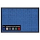 preview thumbnail 67 of 107, A1 Home Collections Polypropylene Rubber Door Mat All Weather Inside Outside Door Mat 16"x24" - Criss Cross Blue