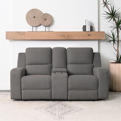 Margaret Fabric Manual Reclining Loveseat