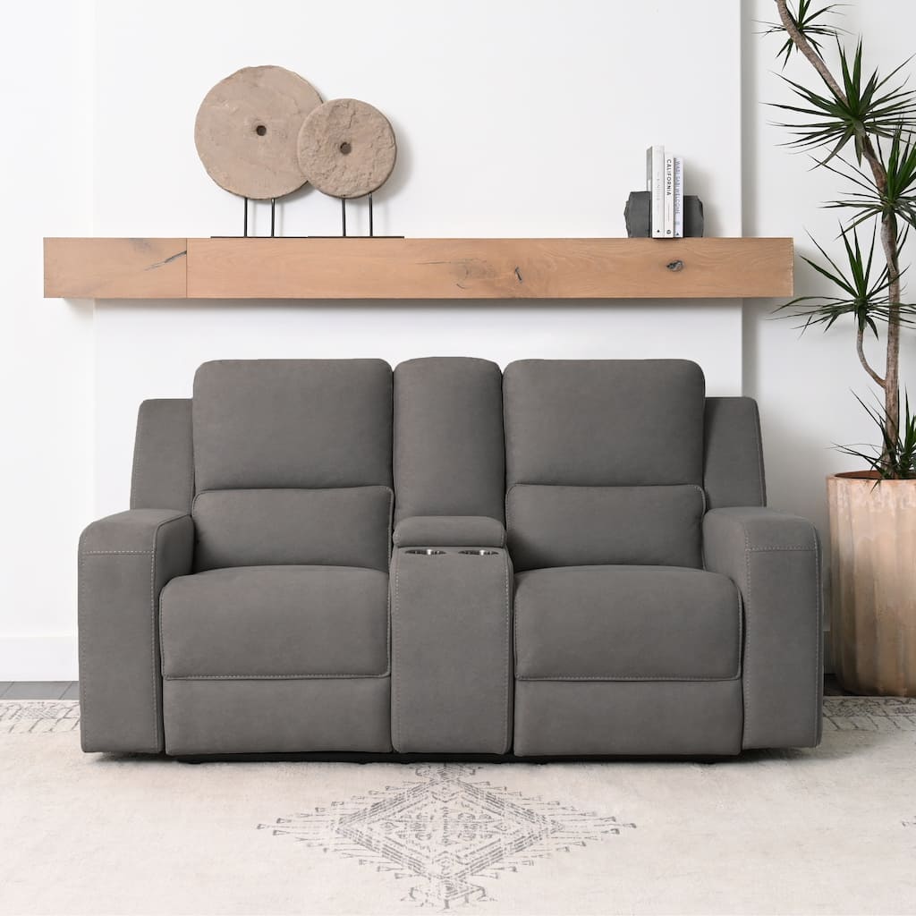 Margaret Fabric Manual Reclining Loveseat