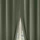 preview thumbnail 10 of 56, Sun Zero Aria 2-pack Magnetic Closure Theater Grade Total Blackout Back Tab 2-Piece Curtain Panel Pair 52" x 63" - Sage Green