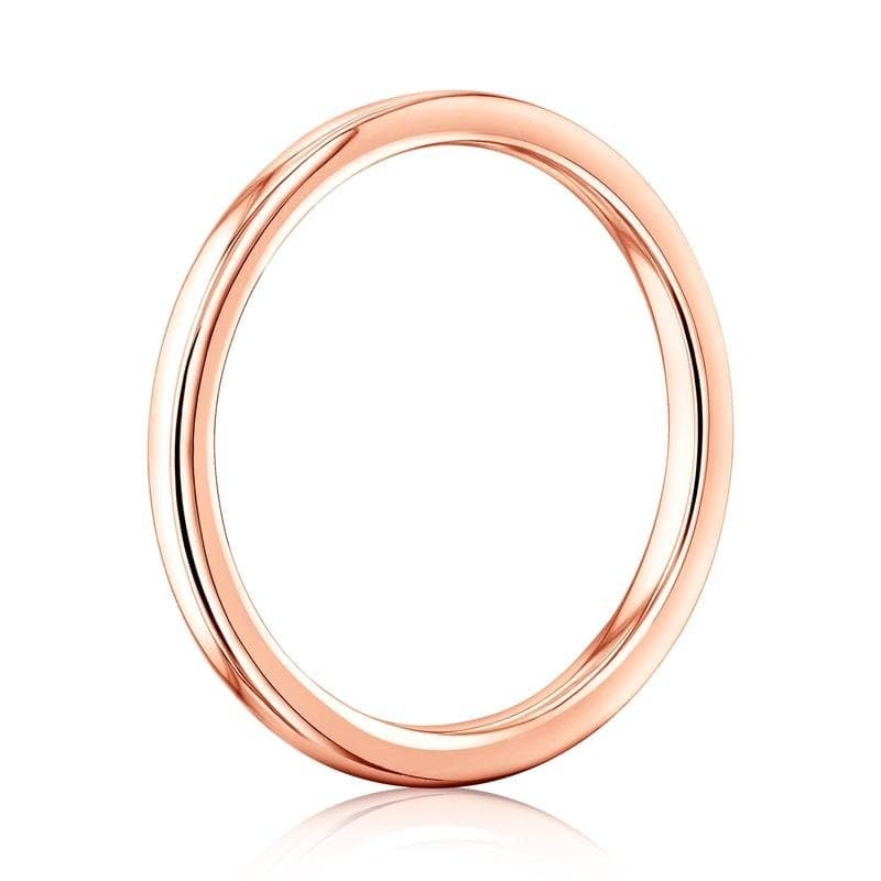 Kobelli Signature Collection 14k Solid Gold Plain 1.8 mm Women's Comfort Fit Wedding Ring (High Polished)