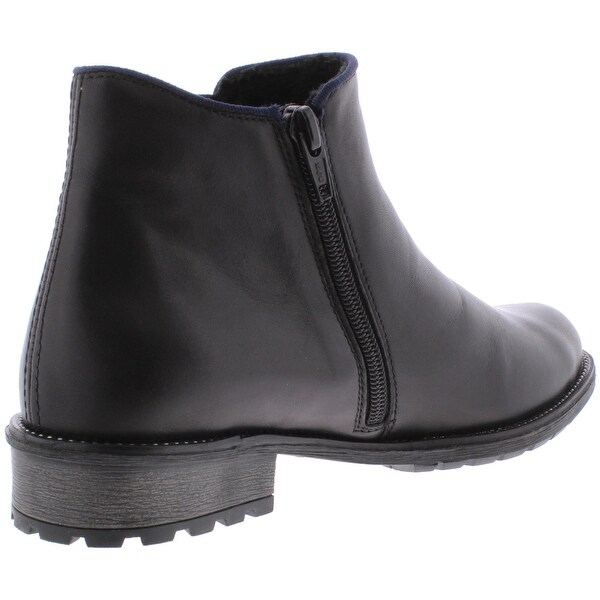 elaine leather bootie