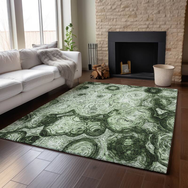 Premium Washable Super Soft Abstract Modern Mayfield Rug