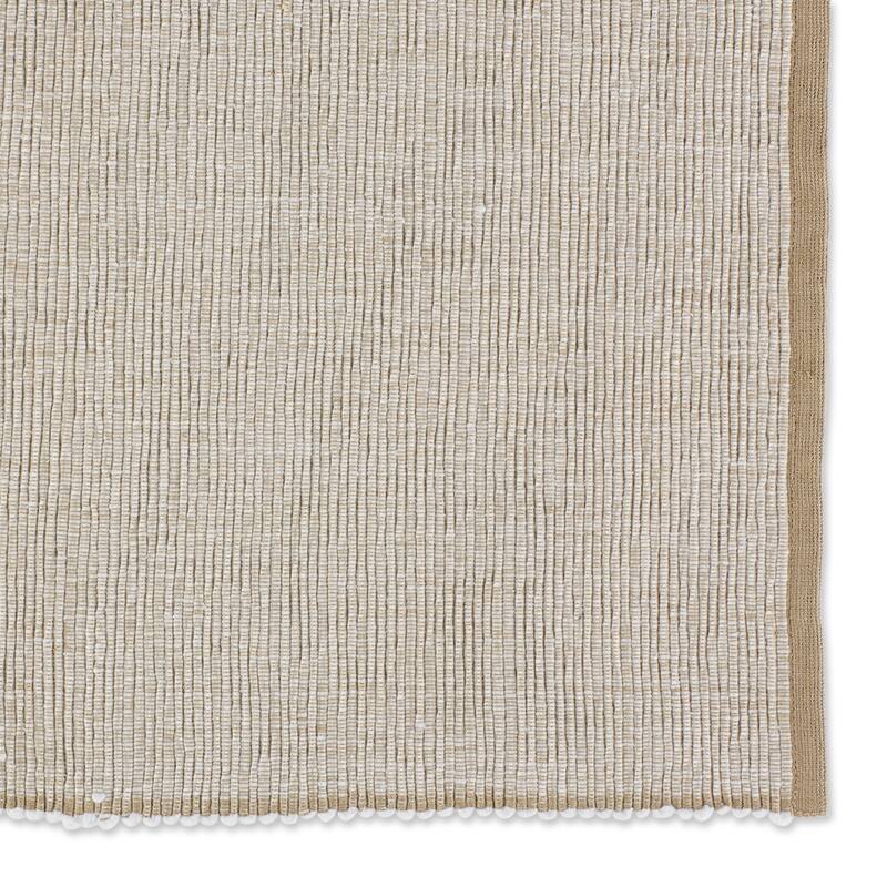 DII French Blue Eco-Friendly Chambray Fine Ribbed Placemat 6 Piece