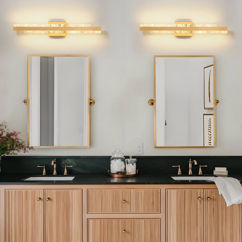 Modern Bathroom Vanity Light 24 inch Dimmable LED Bath Bar Light Fixtures Over Mirror - Wall Sconce