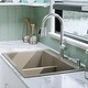 preview thumbnail 37 of 53, Karran Top Mount Double Equal Bowl Quartz Kitchen Sink - 33" x 22" x 9" - 33" x 22" x 9"