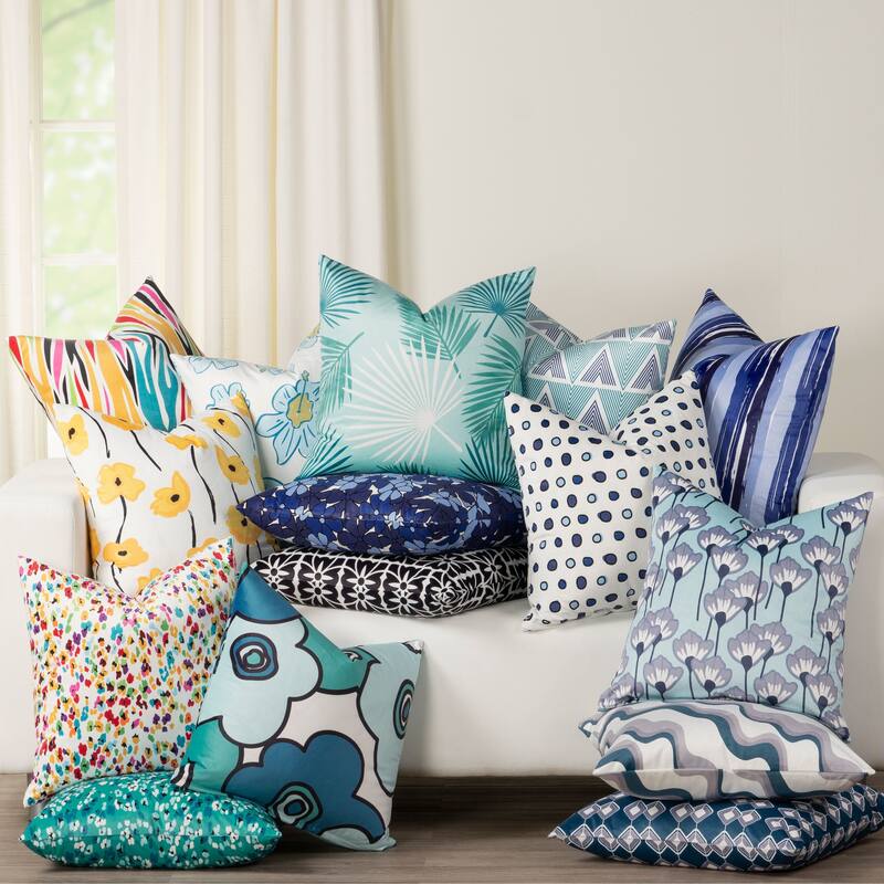 Jester Day Animal Print Plush Throw Pillow