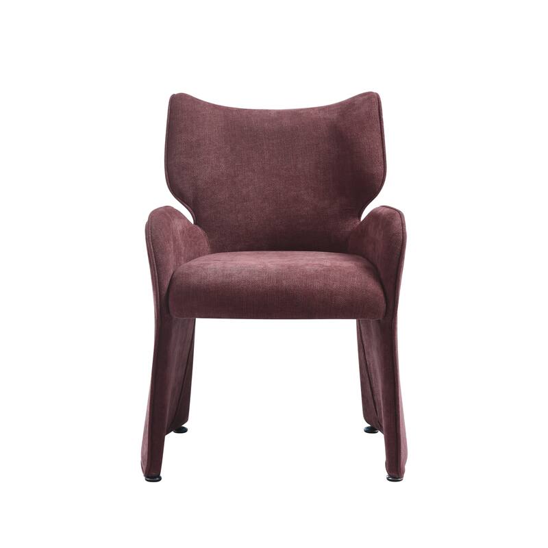 Alicia Modern Curved Back Upholstered Dining Chair