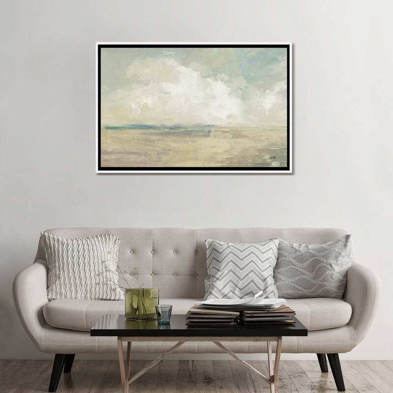 iCanvas "Sky And Sand" by Julia Purinton Framed Canvas Print