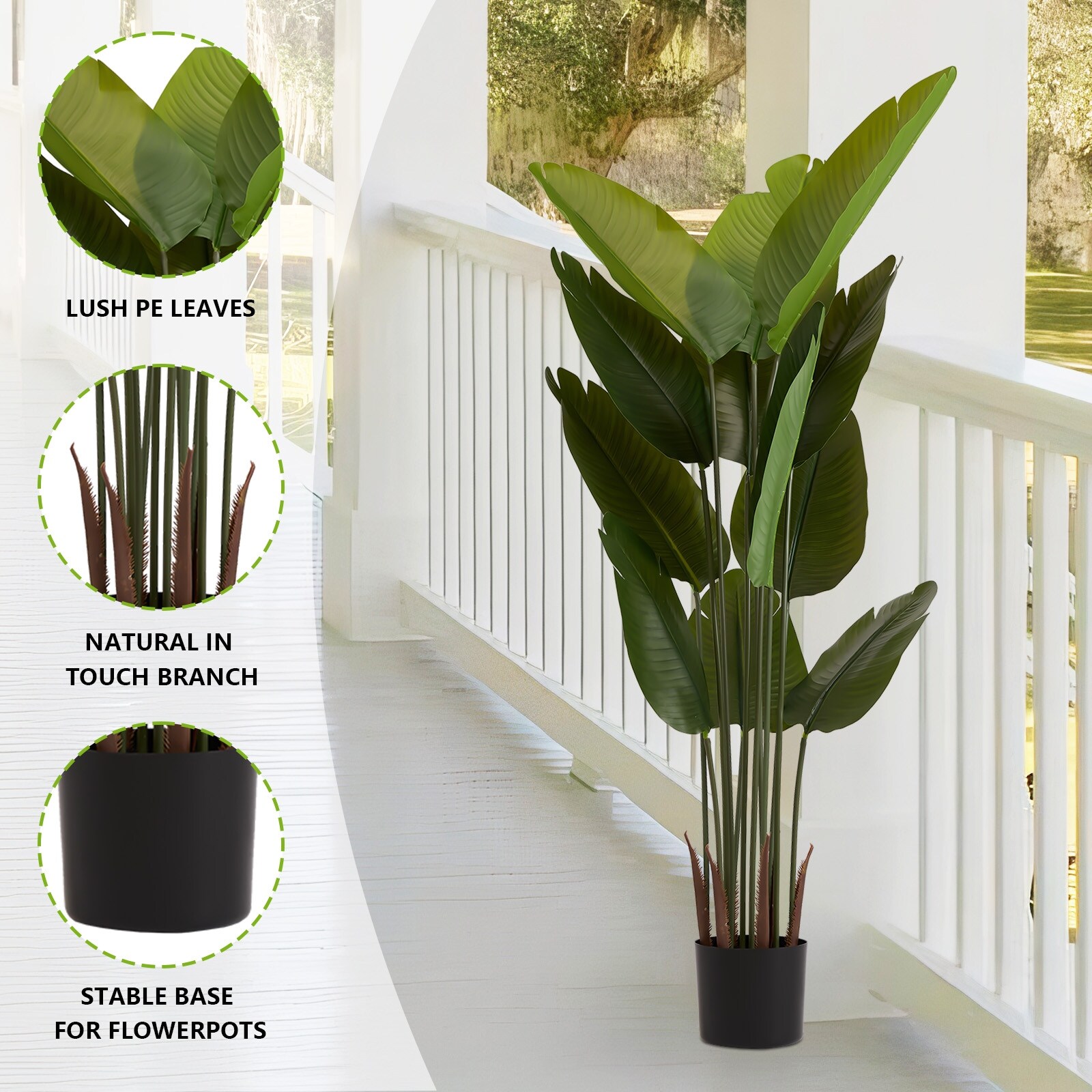 Artificial green plant factory production is suitable for indoor and  outdoor decoration - Bed Bath & Beyond - 42809075