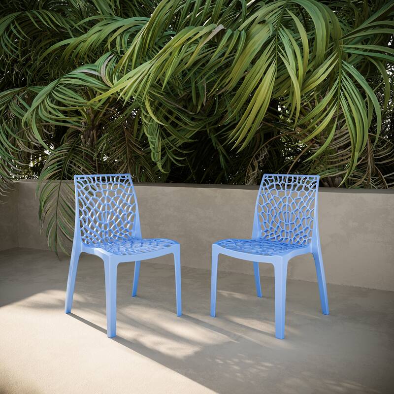 Karissa set of Two Outdoor Patio Dining Chairs