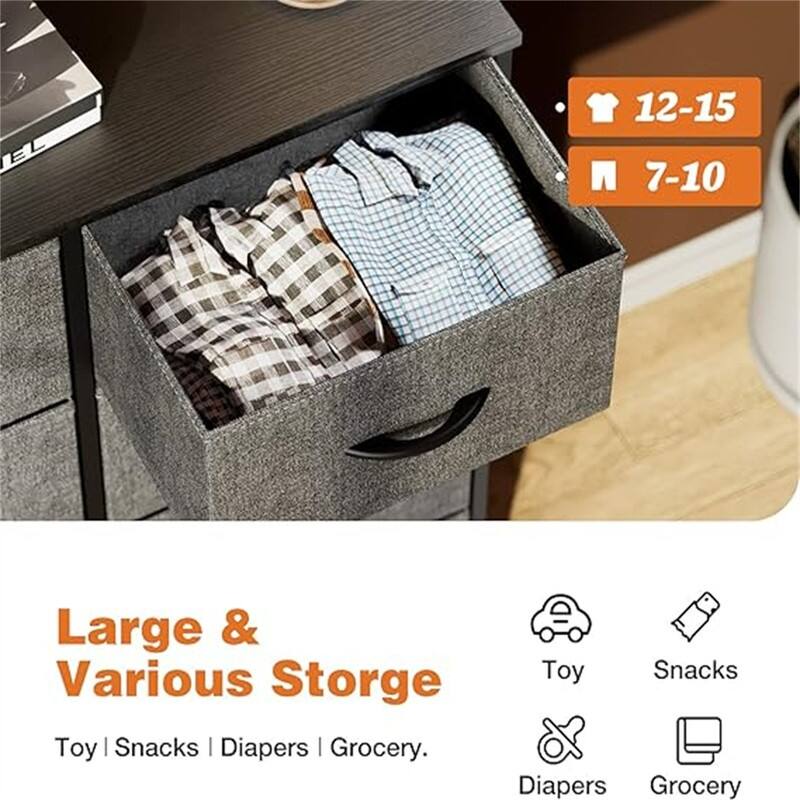 Dresser for Bedroom Tall Drawer Dresser