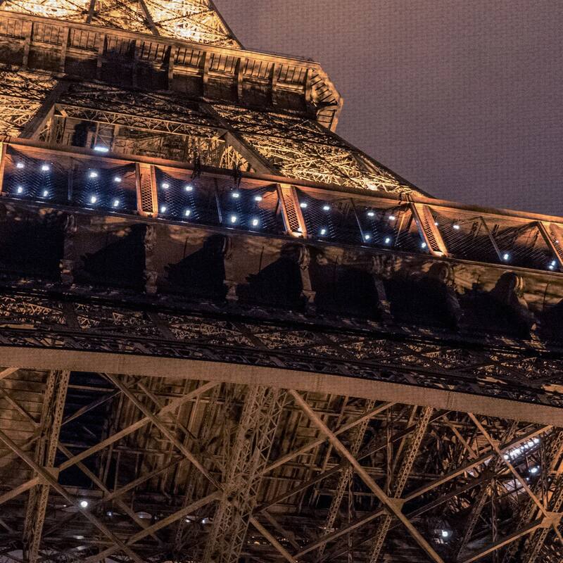 Twilight Eiffel by Chris Coudron Canvas Art Print