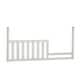 preview thumbnail 1 of 2, Kinglsey Charleston Toddler Guard Rail Weathered White