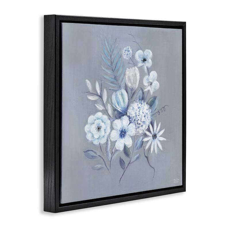 Stupell Mixed Flower Bundle Framed Floater Canvas Wall Art Design By Marilyn Dunlap