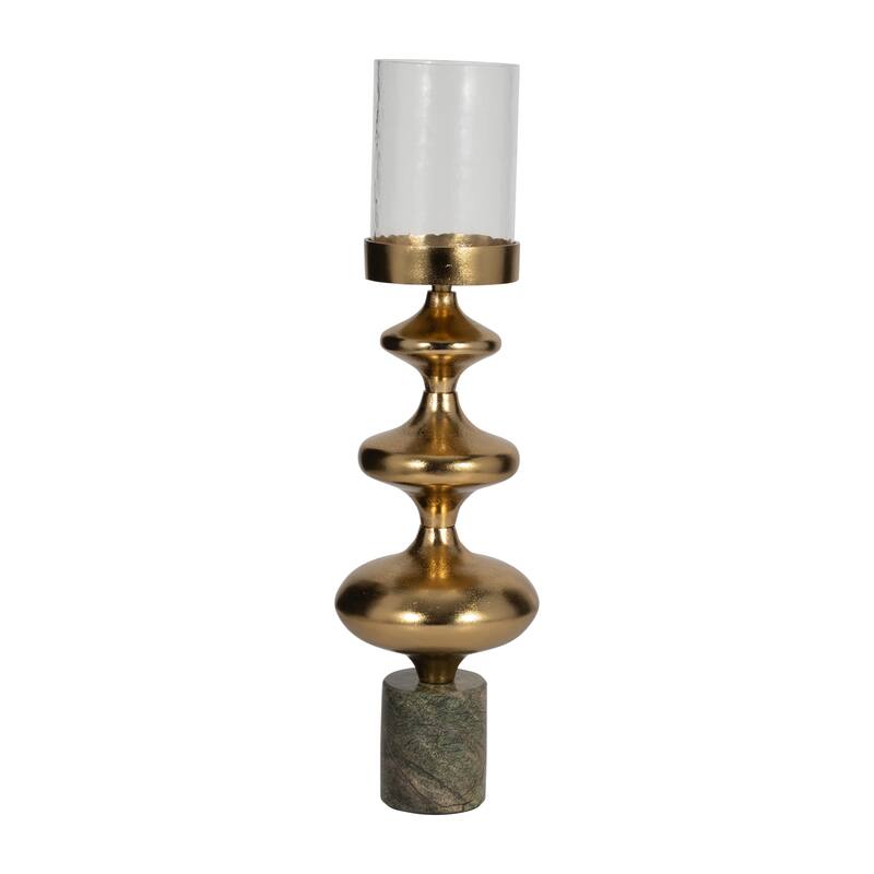Sagebrook Home Metal, Hurricane Sphere Candleholder
