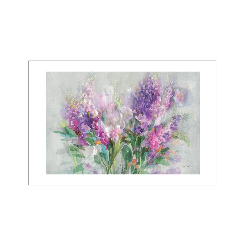 Garden Abundance Fine Art Paper Print by Danhui Nai - Multi