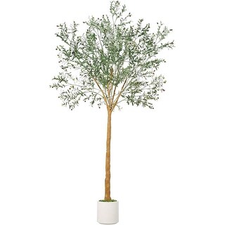 Tall Faux Artificial Olive Tree for Home Office Decor - Bed Bath ...