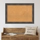 preview thumbnail 37 of 48, Bark Rustic Framed Cork Bulletin Memo Board
