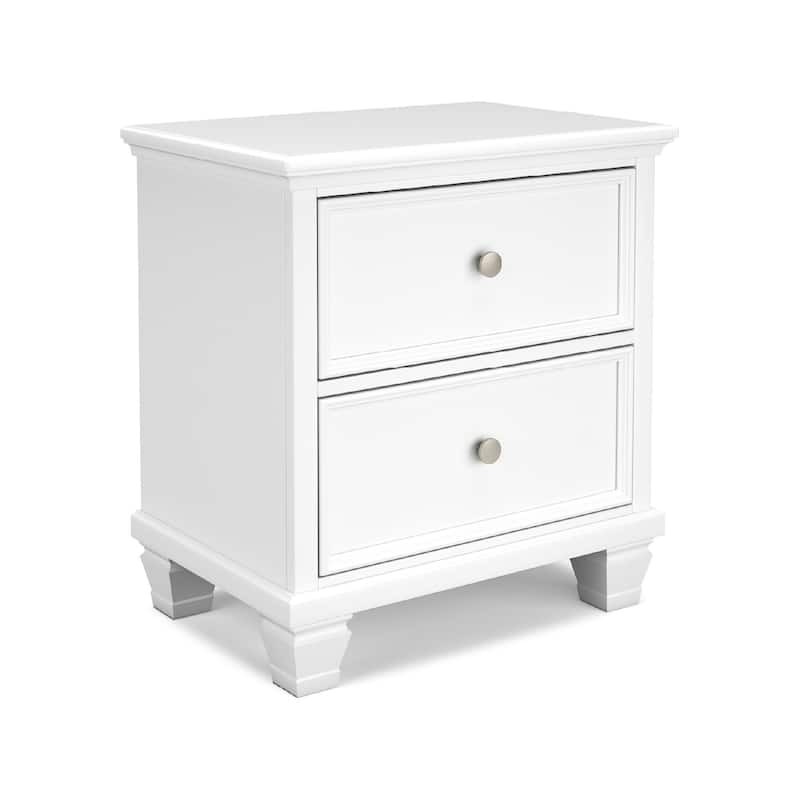 Signature Design by Ashley Fortman Two Drawer Night Stand