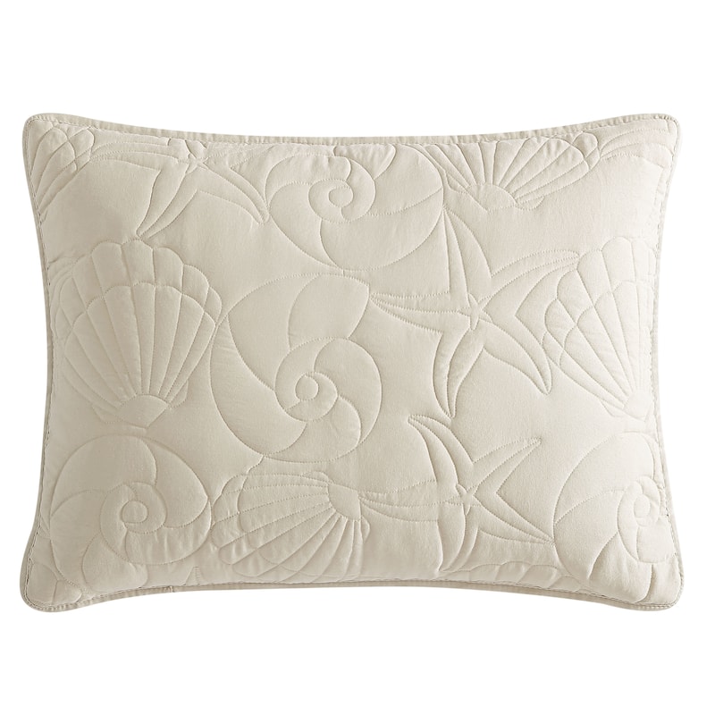 Caribbean Joe Solid Shell Outline Quilt Set