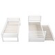 preview thumbnail 22 of 24, Pine Wood Twin Bunk Beds for Kids with Safety Rail and Movable Trundle Bed