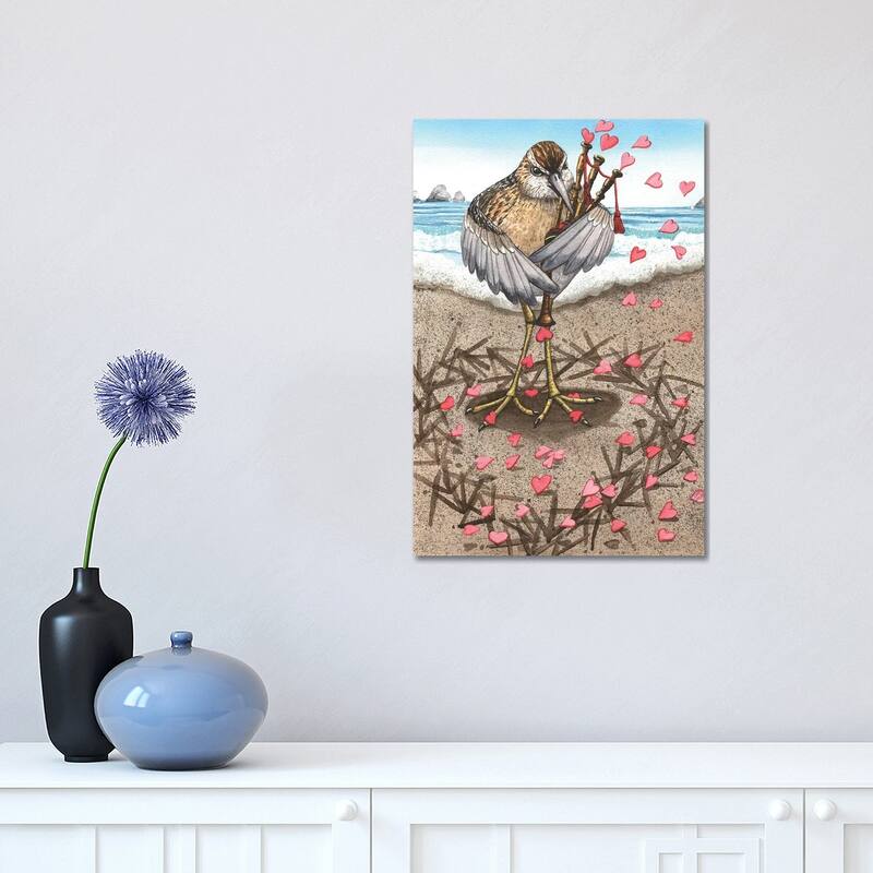 iCanvas "Sandpiper" by Catherine G McElroy Canvas Print - 18x12x1.5