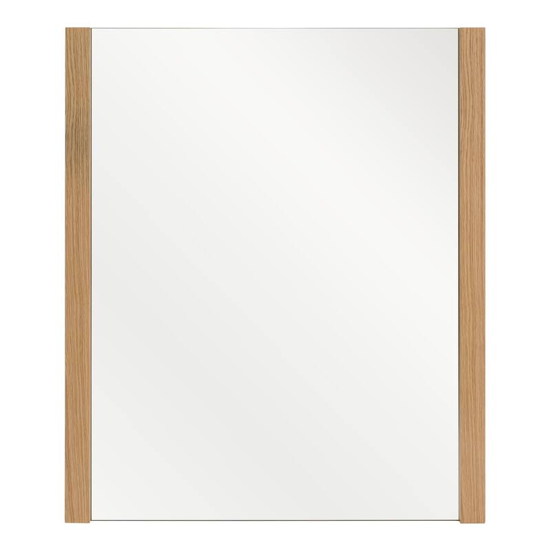 Nova Domus Jagger Modern Natural Oak Mirror - White/Oak