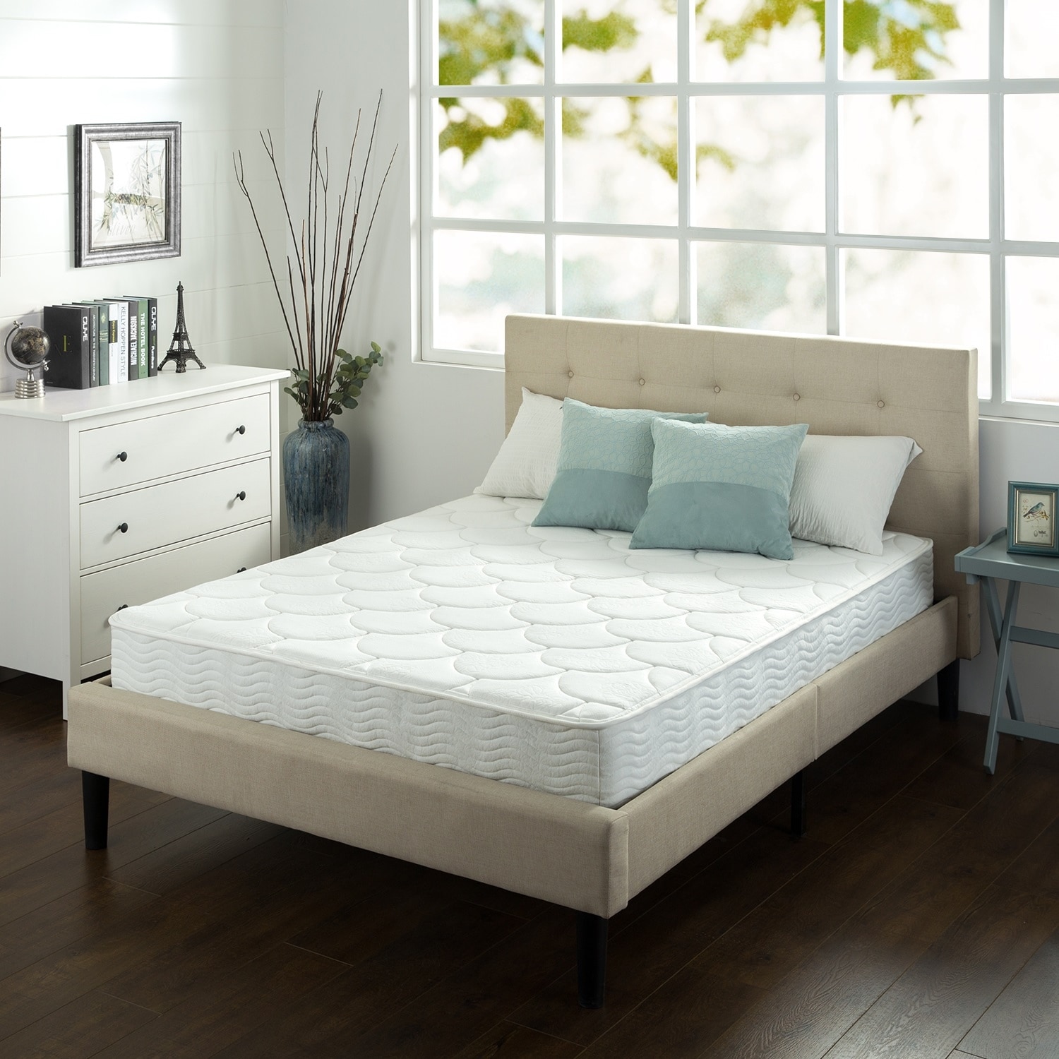 Priage by ZINUS 8 Inch Quilted Pocket Spring Mattress On Sale Bed Bath Beyond 6756791
