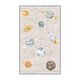 preview thumbnail 2 of 2, Ginza Six Washable Space Adventures Wanderlust Kids Rug Rectangle 2' x 3'