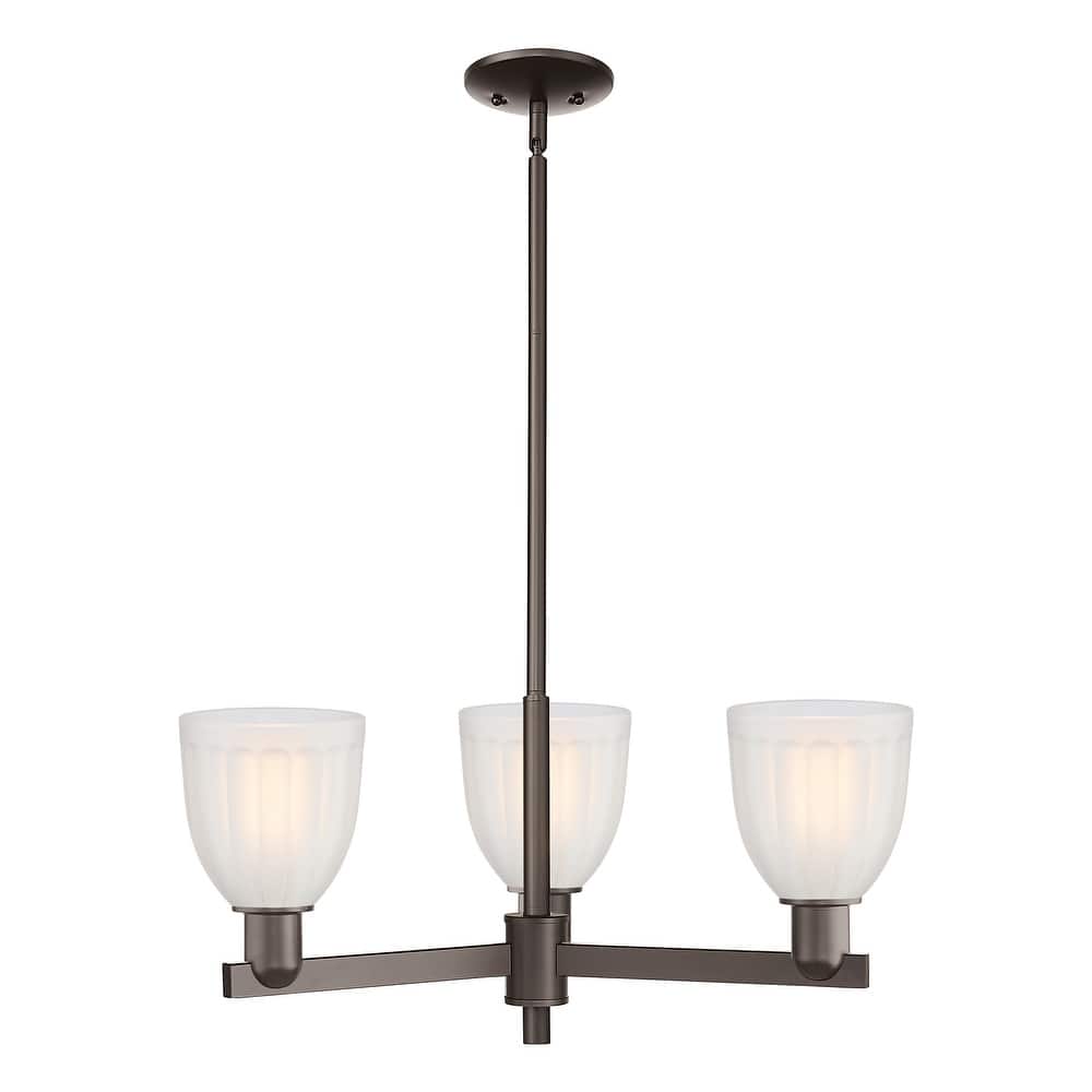 Innovations Lighting Endless Possibilities Arcadia - Brookfield - 3 Light 28" Stem Hung Chandelier
