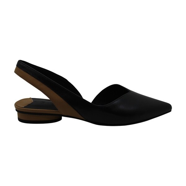 pointed toe slide sandals