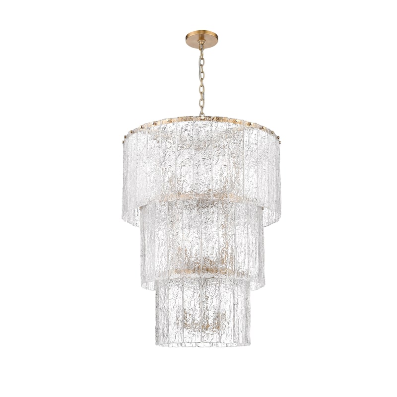 Z-Lite Glacier 12 Light Chandelier