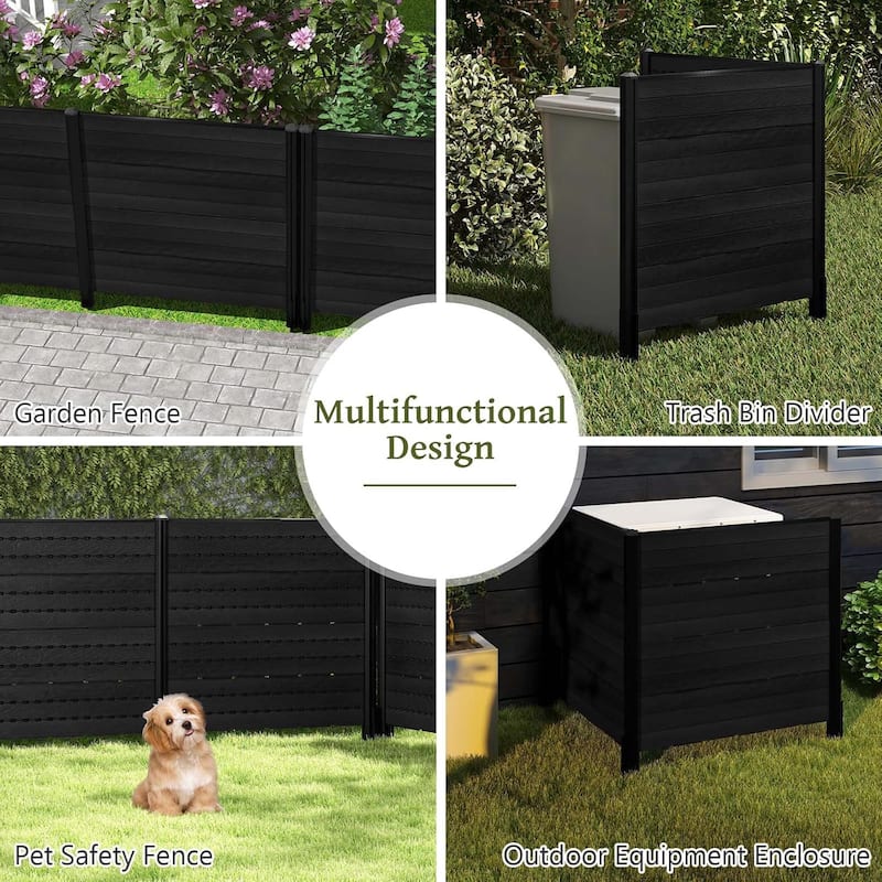 Air Conditioner Fence Equipment Enclosure Outdoor Privacy Fence Screen
