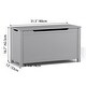 preview thumbnail 31 of 29, Wooden Toy Box Kids Storage Chest Bench W/ Safety Hinged Lid