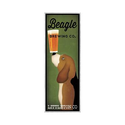iCanvas "Beagle Brewing Co." by Ryan Fowler Framed