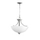 preview thumbnail 3 of 5, Quorum International Reyes 3 Light 16" Wide Pendant