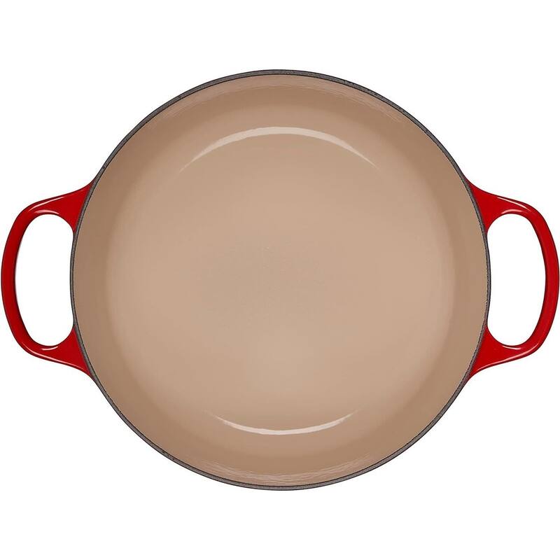 Le Creuset Enameled Cast Iron Signature Round Dutch Oven, 5.5 qt - Cerise