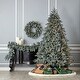 preview thumbnail 6 of 4, Seasonal LLC Blue Spruce Prelit Artificial Tree