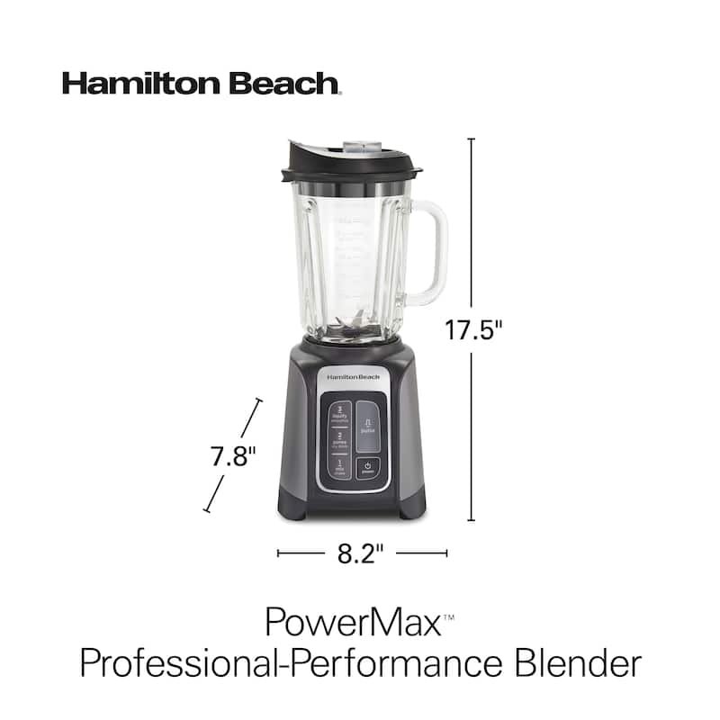 Hamilton Beach PowerMax Professional-Performance Blender,