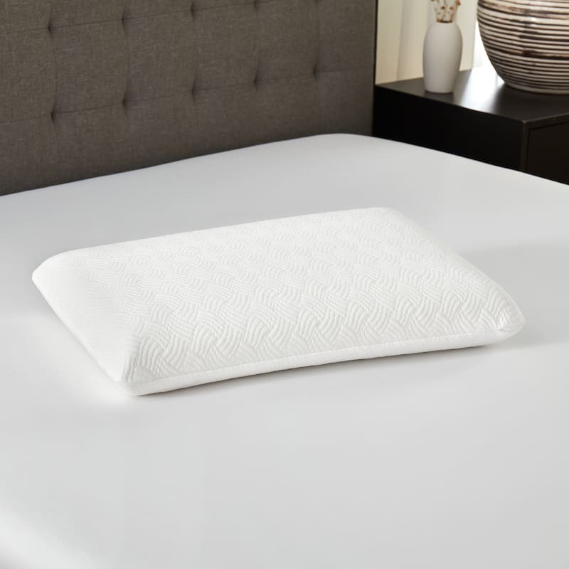 Bodipedic Classics Conventional Memory Foam Bed Pillow - White